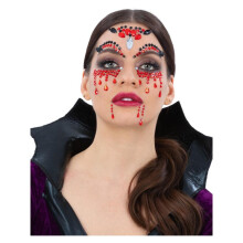 Smiffys Make-Up FX Vampire Face Jewels