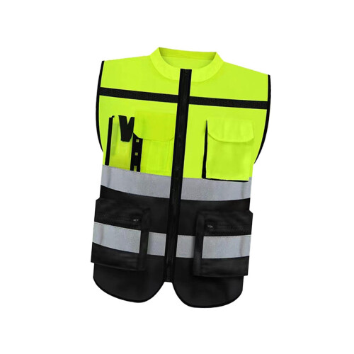 Refleksvest for voksne – pustende polyester, XL 1
