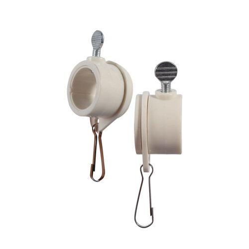 1 Pair Anti-Wrap Rotating Flag Pole Mounting Rings 2