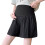 Comfortable Maternity Shorts Casual Pants With-Black 4XL 1
