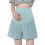 Wide Leg Design Polyester Maternity Trousers For-Blue 2XL 1