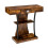 T-Shaped Console Table for Small Spaces 91 x 30 x 88 cm Rustic Brown 1
