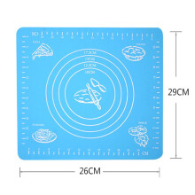 Silicone Rolling Mat for Baking and Fondant, 29 x 26 cm