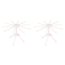 Collapsible Clothes Drying Rack Foldable 2 Pcs