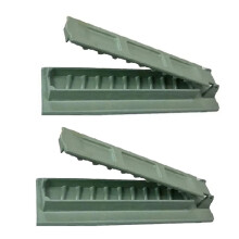 2-teiliger Kebab-Maker, ABS, Grün, 29,5 cm