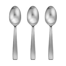 Oneida Everdine Serving Spoon Set of 3, 18/0 Stainless Steel