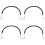 Stainless Steel Teapot Handle Replacement (4 pcs) 1