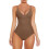 Dam V-ringad shapewear-body med magkontroll 1