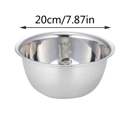 Roestvrijstalen mengkommenset 900 ml
