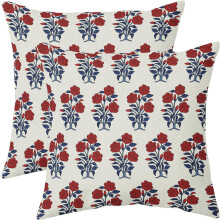 4th of July Pillow Covers20x20Linen Set of2