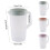 Carafă de apă din plastic, fără BPA, 2 l, cu capac 2