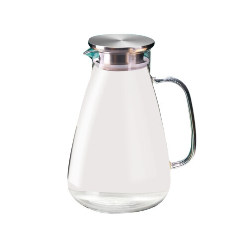 Glass Cold Water Pot Heat Resistant Large Capacity 1