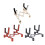 Adjustable Violin Stand Holder Folding Bracket Stringed-Black 4