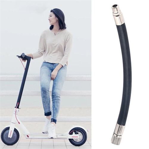 Tire Inflator Extension Hose 16 cm Black 2