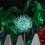 Luces solares con forma de diente de león, multicolor, paquete de 4 4
