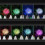 Luces solares con forma de diente de león, multicolor, paquete de 4 5