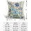 Fodere per cuscini floreali 40x40 cm, set da 2, in cotone e lino 4