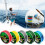 Líne Iascaireachta Braidithe 4-Shnáithe 109 Slat 30LB Glas 0.4mm 2