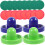 Bordhockeypuckar ABS-reservset 4