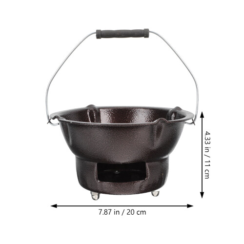 Plateau de table Eease anthracite 13 pouces étanche 2