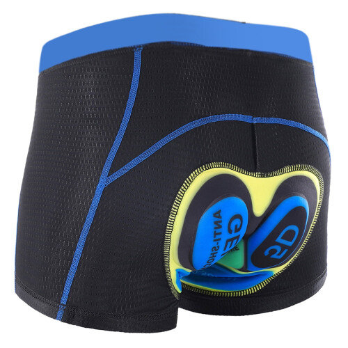 Sykkelshorts for menn med 5D-polstring 1