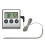 Termometro digitale per carne con timer, allarme e supporto magnetico. 2