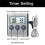 Termometro digitale per carne con timer, allarme e supporto magnetico. 4