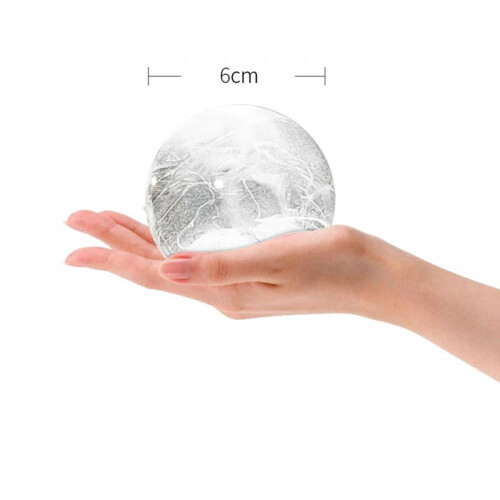 Silikon-Eiskugelform, stapelbar, 2er-Pack, BPA-frei 1