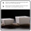 Witte keramische dipschaal 9x9x5,5 cm 2 stuks 3
