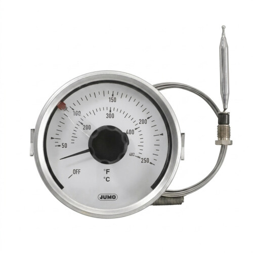 (80mm) Jumo Frying Range Combistat – 0–250C, 2m Capillary 1
