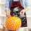 Halloween-kalloesiliina musta polyesteri 75x65cm 4
