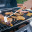 Rostfritt stål BBQ-bränningsjärnset med trähandtag 4