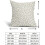 Conjunto de 2 capas de almofada com estampa de leopardo branco, 45x45cm (18x18 polegadas). 5