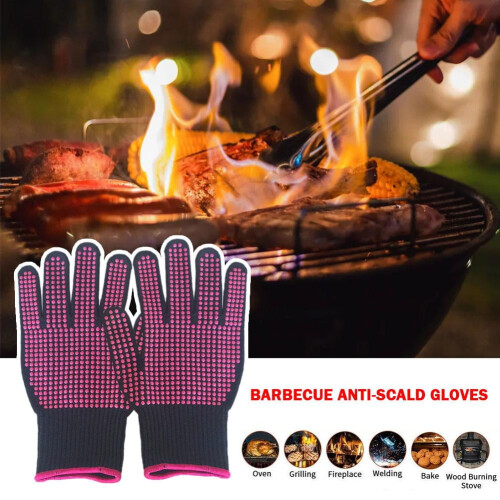 Gants de barbecue résistants à la chaleur (1 paire) 2