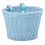 Rattan Bike Basket Adjustable Handwoven PE Waterproof Front 5
