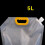 PET-PA-PE Liquor Pouch with Rotating Nozzle 5