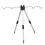 Fiskestangholder med stativ, foldbar, 5-stang, 60 cm 3