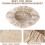 Natural Linen Banneton Liner for Bread Proofing 5