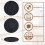 Silicone Drink Coasters Set of 6 with Holder 2