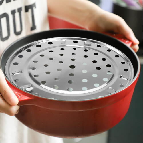 Stainless Steel Steamer Rack Round 66 cm 2