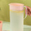 Water pitcher with lid for iced tea lemonade hot drinks 4