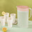 Water pitcher with lid for iced tea lemonade hot drinks 5