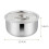 Stainless Steel Steamed Egg Bowl with Lid1Pc 3