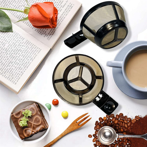 Filtro per caffè riutilizzabile per caffettiera a due vie 49980A 1