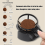 Filtro per caffè riutilizzabile per caffettiera a due vie 49980A 5