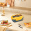 QTBIUQ bento box leakproof 37.19 oz 2-compartment blue 4