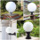 Witte acryl wandlampenkap 15 cm 2