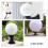 Witte acryl wandlampenkap 15 cm 5