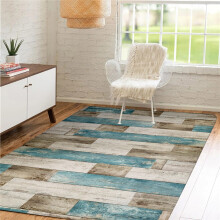 (100x150cm/39.4x59Inches, Style 01) Soft Floor Mat for Living Room, Kitchen Non-Slip Washable Carpet, Home Bedroom