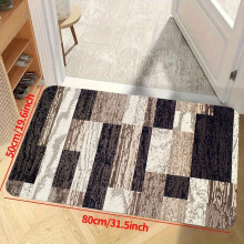 (50X80cm/19.7inchX31.5inch) 1 - Piece Modern Kitchen Decorative Area Mat, Fun "My Kitchen" Mat, Non-Slip Door Mat Floor